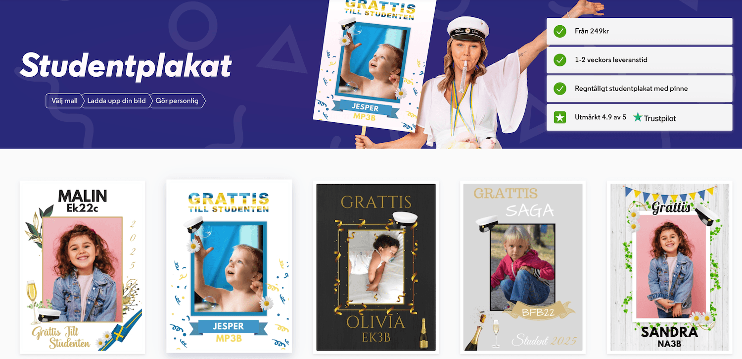 Sveastudent studentplakat